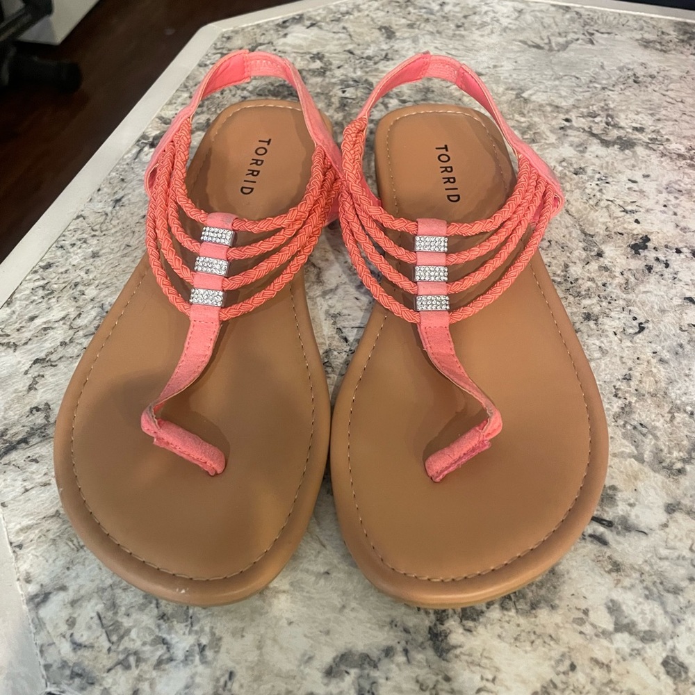 Torrid Sandals Size 8